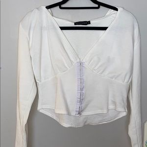 Prettylittlething hooded shirt